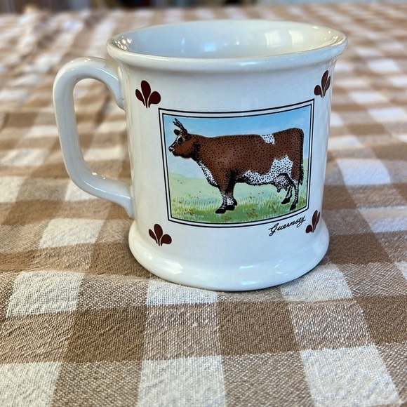 Lauffer Guernsey Cow Mug vintage - Picture 1 of 2